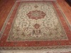 Classic Hand Made Wool and Silk Blended Carpets Rugs