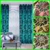 Classic polyester Flocked Window Curtain