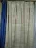 Classic yarn-dyed stripe drapes and curtain