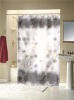 Classical polyester shower curtain