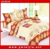 Classics style pigment printed 100%polyester hotel bedroom set