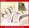 Classics style plain 100% cotton bed sheet