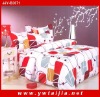 Classics style polyester geometric bedding set