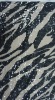 Clear Sequins zebra print Knit Fabric