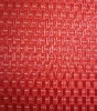 Coated retardant polyester fabric for tote bags
