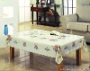 Coffee table cloth, pvc transparent tablecloth,printed plastic table cloth,table covers,table cloths