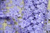 Color polyerster yarm embroidery water-soluble wiht sequin