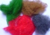 Colored Polypropylene staple fibers