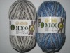 Colored dyed bamboo wool nylon blended knitting yarn
