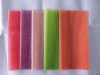 Colorful foaming wrapping non-woven cloth/graceful 2012 fashion flower wrapper.