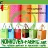 Colorful nonwoven bag material