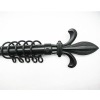 Colorful popular designs painted curtain Pipe