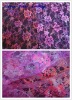 Colorful printed jacquard fabric