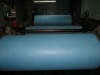 Colors needle-punched nonwoven fabric