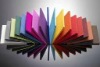 Coloured polyester felt