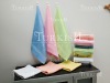 Coloured towel sets plain terry