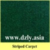 Colourful striped carpet