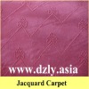 Colourful velour Jacquard carpet
