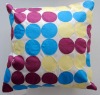 Colours circle cushion