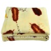 Comfortable velveteen blanket air conditioner blanket coral fleece   blanket