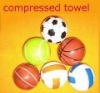 Compressed Towel Custom Design OEM Private Label Promotion Towel