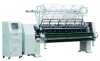 Computer shuttle (lock stitch) multi needle quilting machine