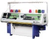 Computerized flat knitting machine