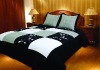 Concise and beautiful patchwork and embroidery comforter set