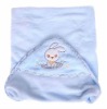 Coral Fleece Thermal Baby Hooded Towel