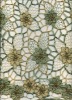 Cord fabric water-soluble embroidery design for garment