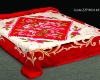 Cotton Blanket/Polyester Blanket-red flower