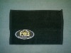 Cotton Customized golf towels CU-65 with carabiner hook