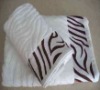 Cotton Fashion Tiger Stripe Square Towels