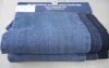 Cotton/Polyester slub denim fabric