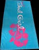 Cotton Print Velvet Beach Towel