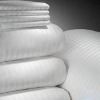 Cotton Sheeting Fabric-100% cotton 40x40 140x100 satin striped