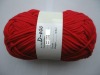 Cotton/acrylic blended knitting yarn