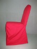 Cotton banquet chair cover for wedding/ red chair cover