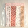 Cotton drawstring bag handbag