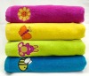 Cotton embroidered towels bath
