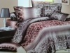 Cotton printed bed sheet set / bedspread