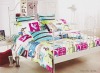 Cotton reactive printing bedding set