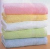 Cotton satin bath towel