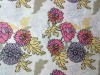 Cotton spandex poplin printed fabric