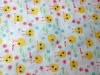 Cotton spandex poplin printed fabric