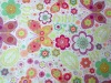 Cotton spandex poplin printed fabric