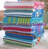 Cotton strip terry towel