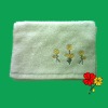 Cotton terry Embroidery hand towel
