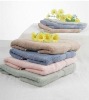 Cotton terry bath towel