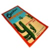 Cotton velour printed beach towel